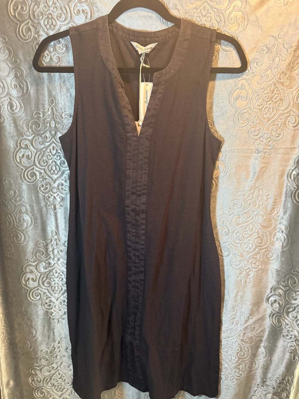 Tommy Bahama Arden Short Shift Dress Black Size XS